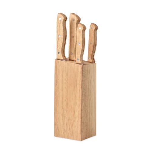 Wooden knife block - Image 1